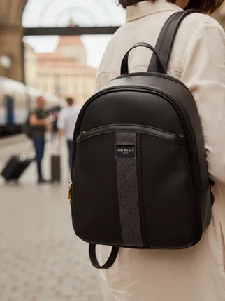 Bagstek Luxury Black London Backpack
