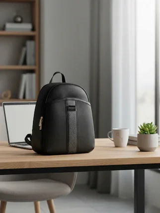 Bagstek Luxury Black London Backpack