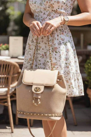 Bagstek Brody Backpack Beige Sling