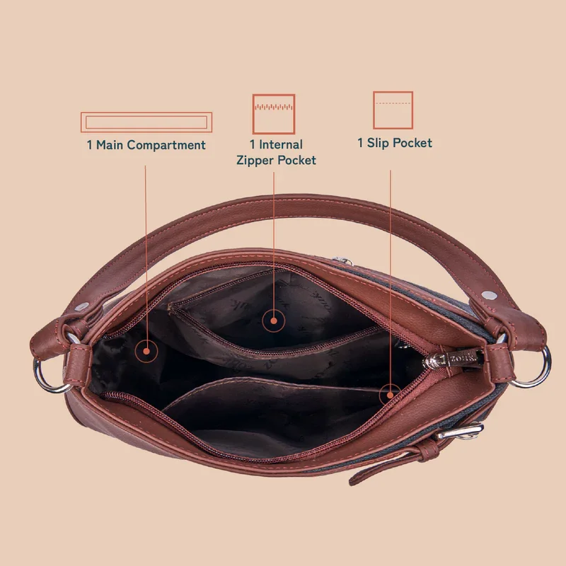 Bagstek Ira Mughal Motif Handbag