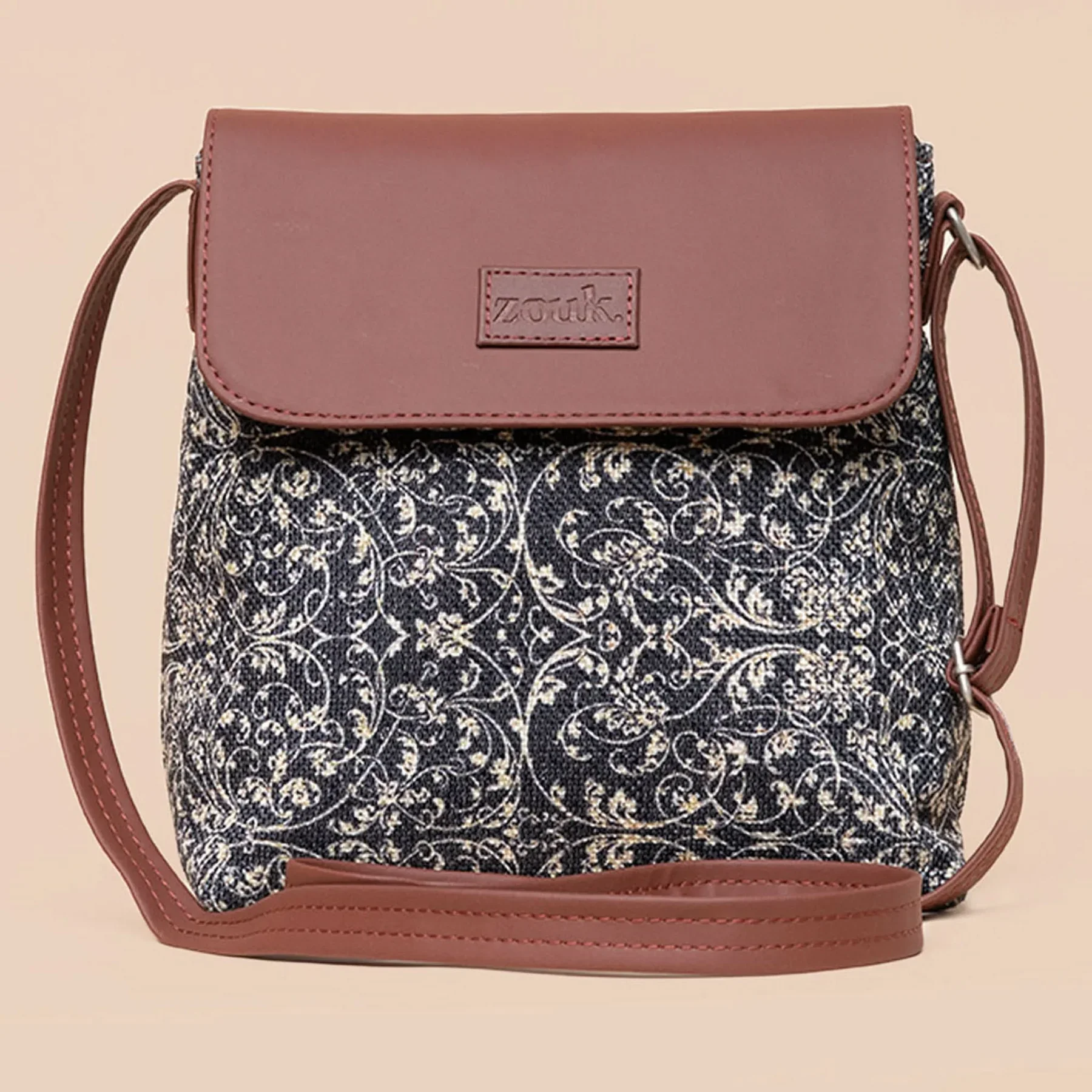 Bagstek Flomotif Lattice Lace Satchel & Sling Bag Combo